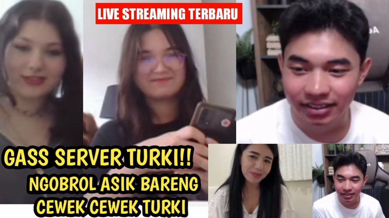 Fiki Naki Ngobrol bareng cewek cewek Turki - Livestream Fiki Naki