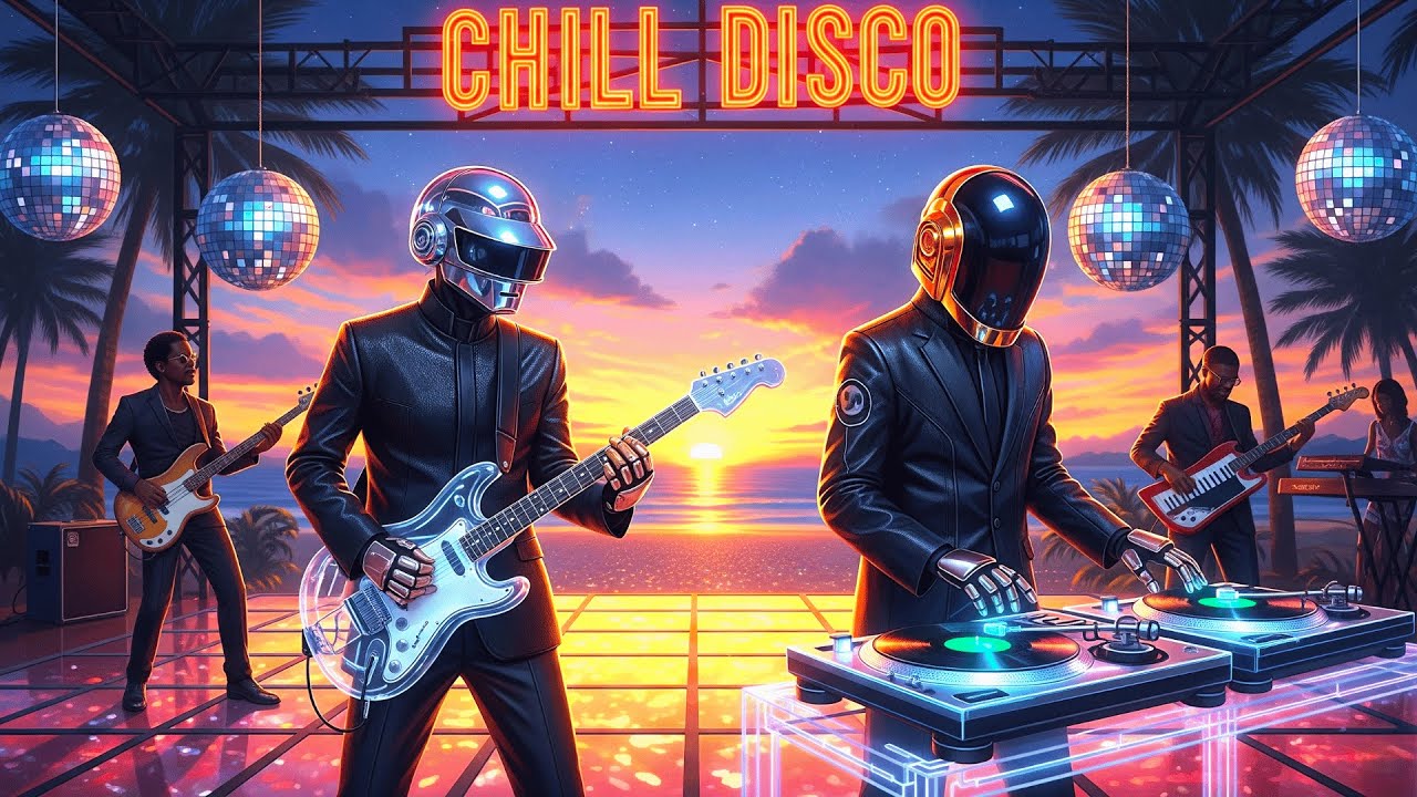 Riviera Ocean Lights 🏝️💿 | Sunset Disco & Tropical Breeze Funk