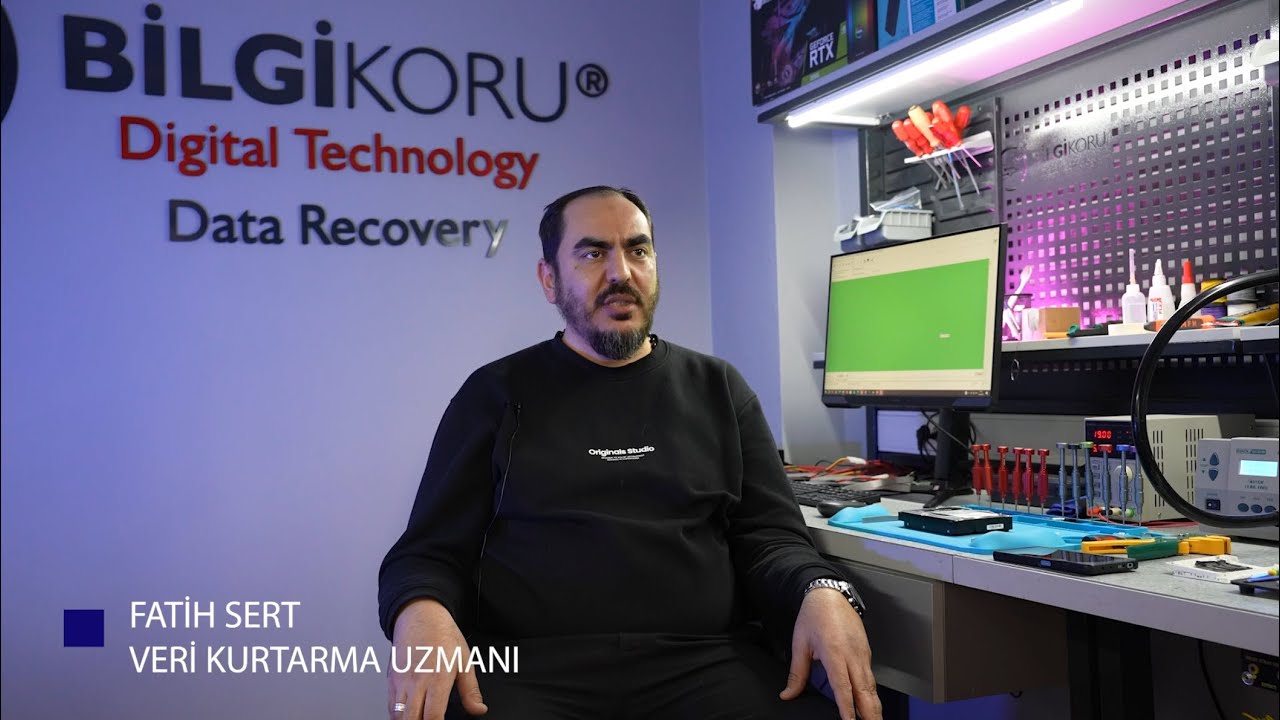 Arızalı Harddiskten Veri Kurtarma | Profesyonel Veri Kurtarma Süreci Anlatımı