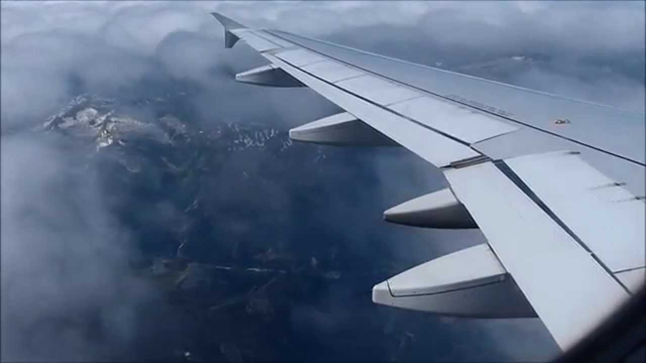 Aegean Airlines A320 Awesome Scenic Approach and Landing in Lyon Airport !