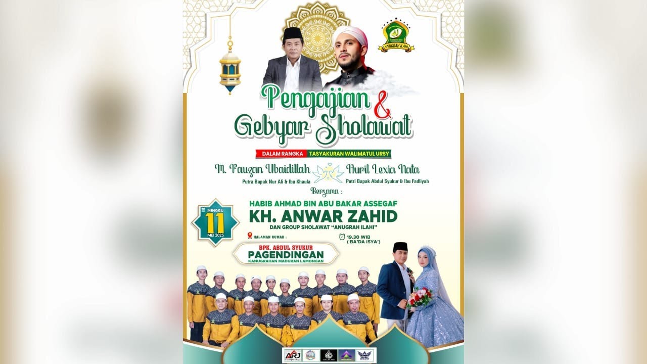 🔴 LIVE KH. ANWAR ZAHID | TASYAKURAN WALIMATUL URSY PAGENDINGAN KANUGRAHAN MADURAN LAMONGAN