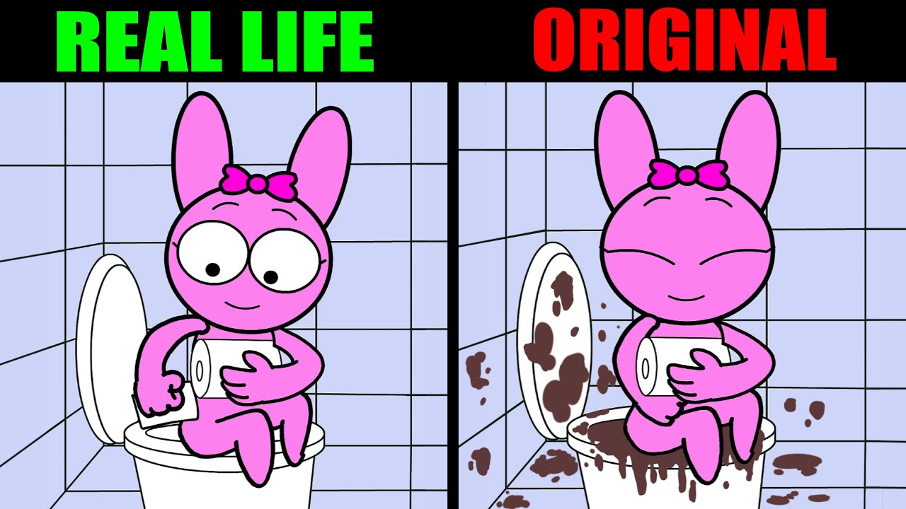 The Best TikToks of Incredibox Sprunki | Pinki: What Went WRONG💩😅🤣 | REAL LIFE vs ORIGINAL