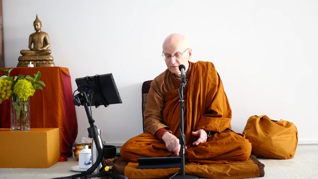 LIVE Dhamma talk - Two Kinds of Thought | Ajahn Nissarano | 20 JUL 2025