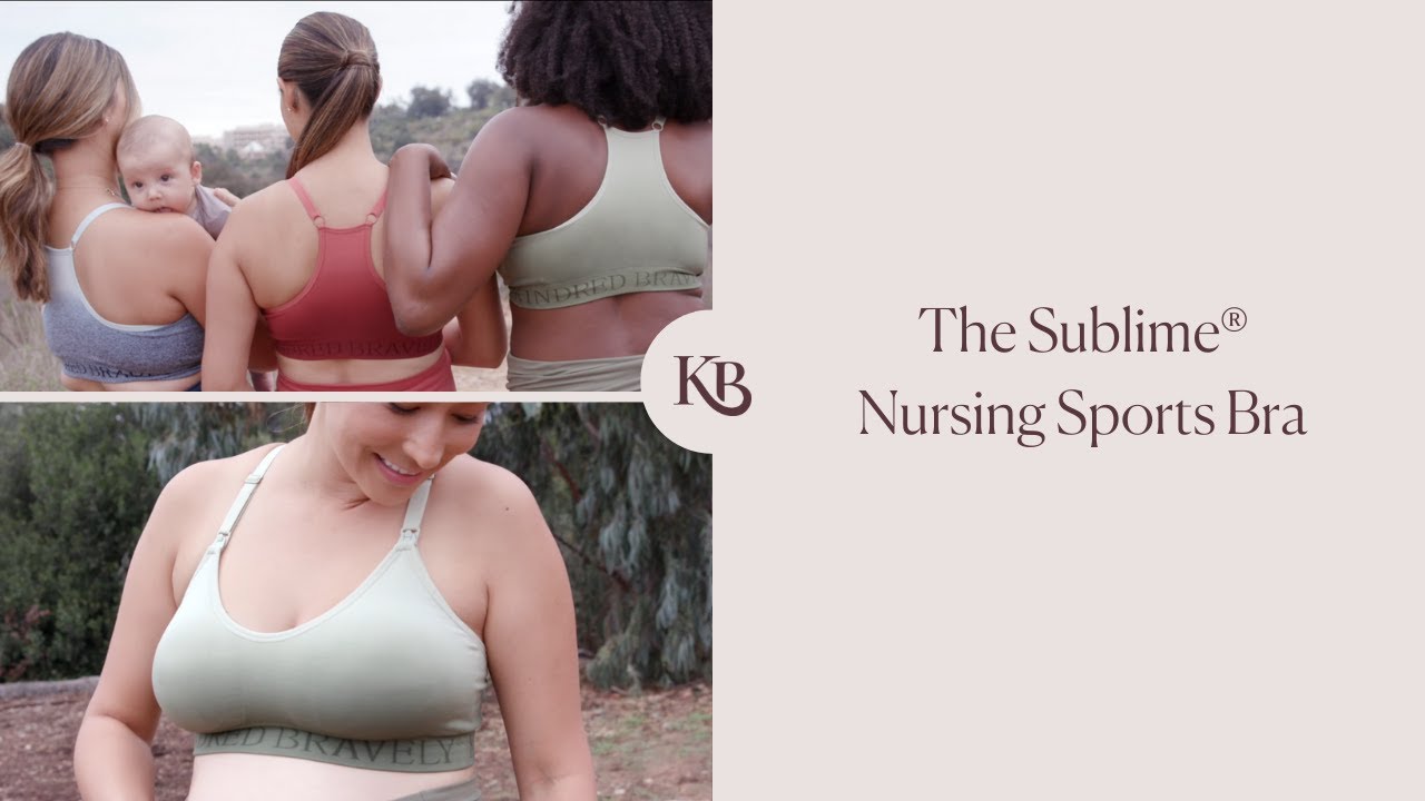 The Sublime&reg; Nursing Sports Bra