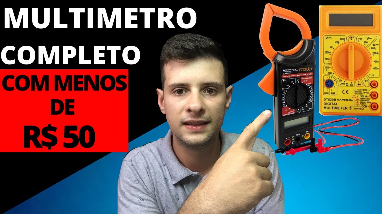 Como usar um multímetro [PASSO A PASSO DE TODOS MULTÍMETROS]