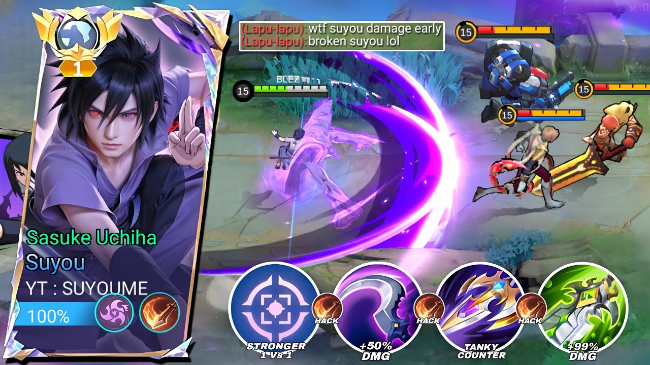 SUYOU EXP LANE IS BETTER THAN JUNGLER ISTHAT TRUE!? | SUYOU BEST BUILD VS LAPU LAPU - MLBB
