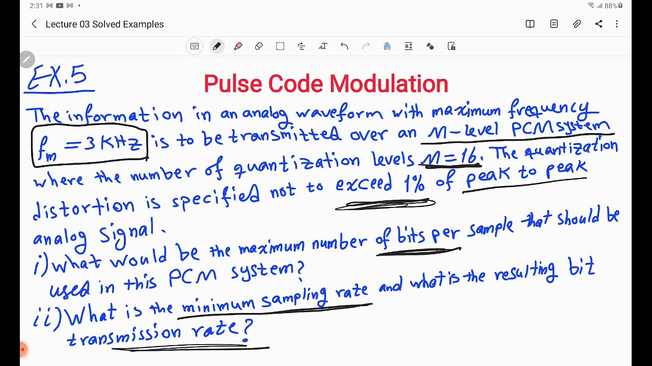 PCM Example No. 5