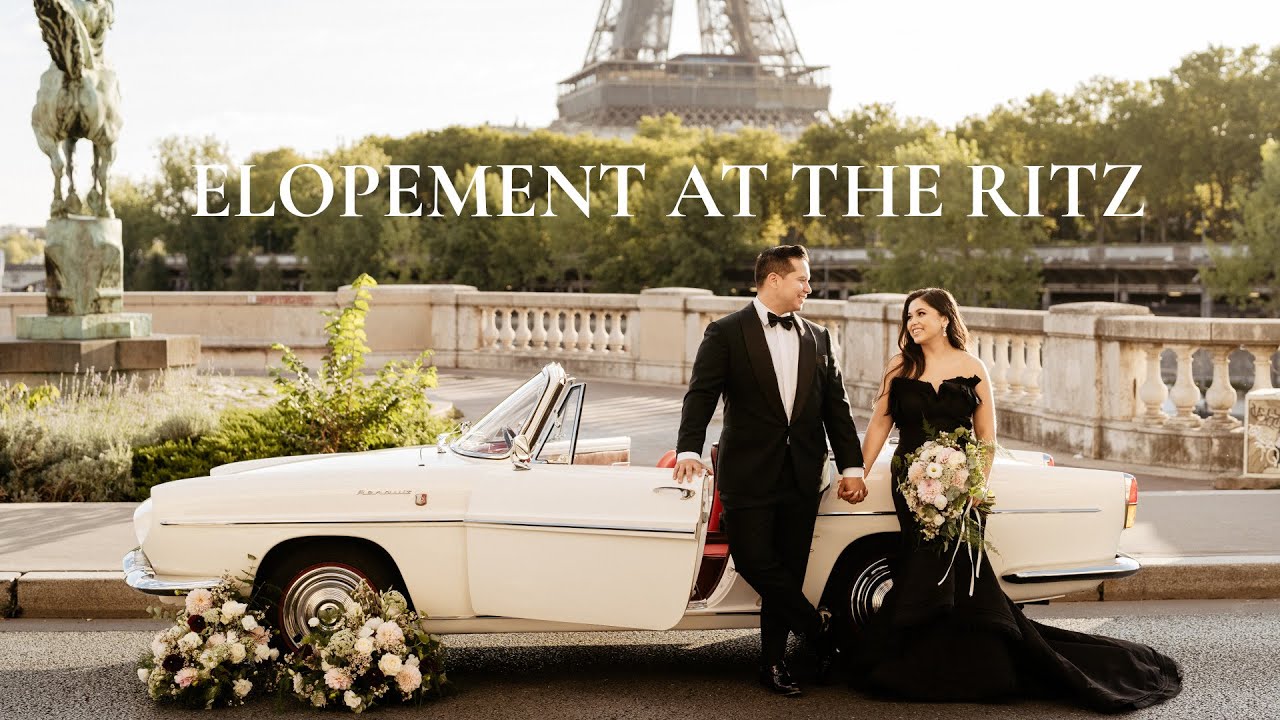 A perfect elopement day in Paris & at the Ritz | Daniela & Daniel