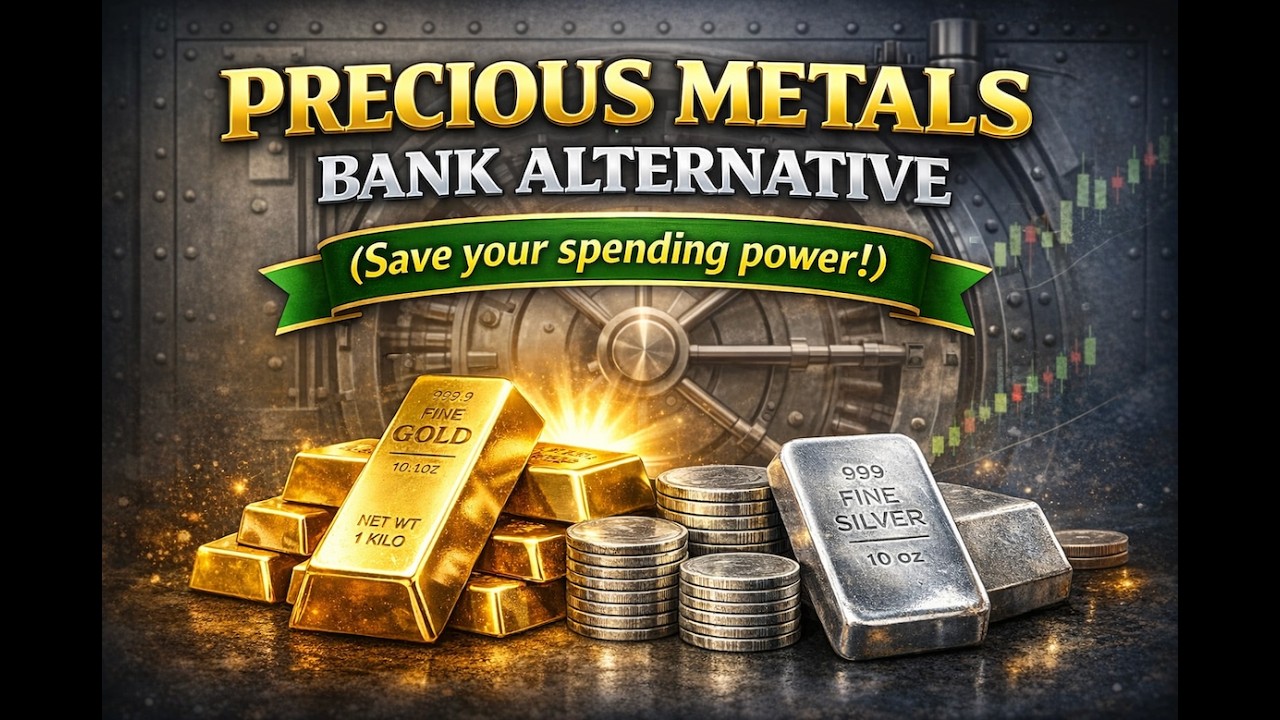 Precious Metals Bank Alternative (Save your spending power!)