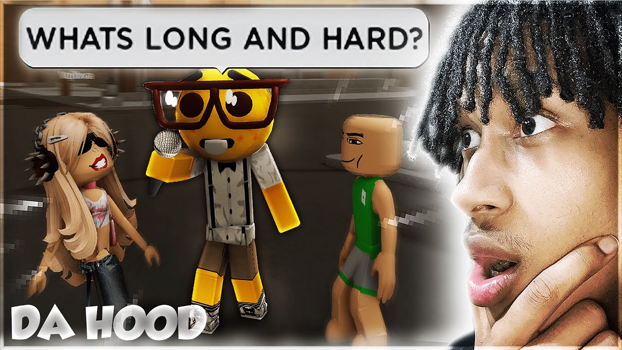 Asking Trick Questions In Roblox Da Hood...