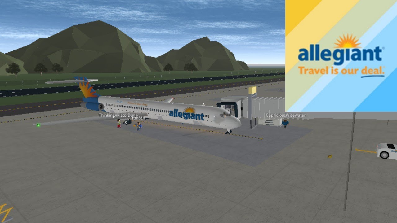 CAPTAIN | Allegiant Air - MD83 | ROBLOX