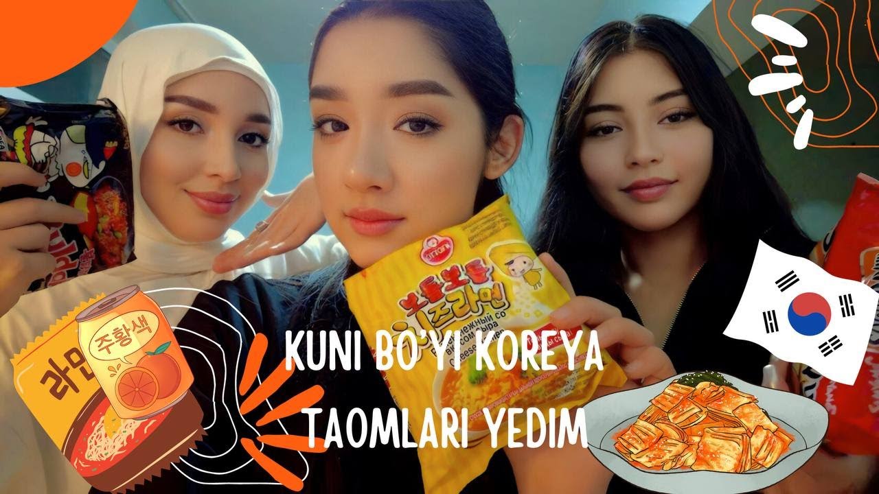 Kun davomida Koreya taomlarini yeymiz ! 😍