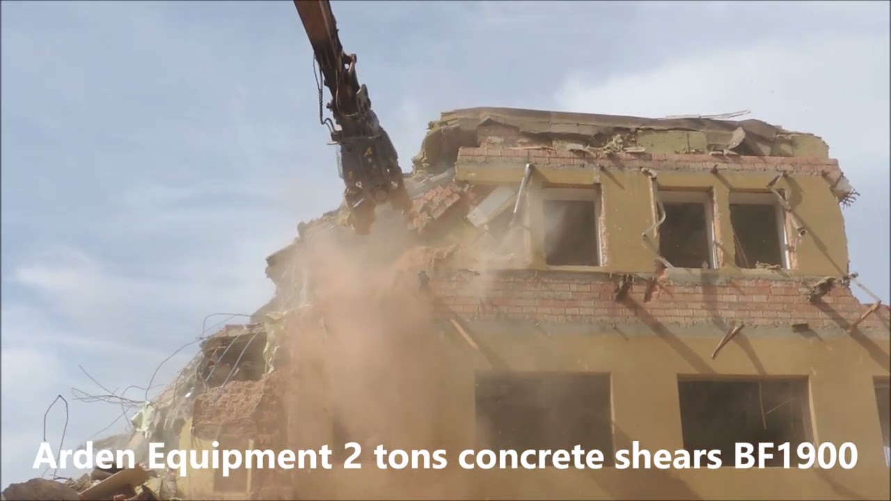 2 tons concrete shears Arden BF1900 movie of 2015