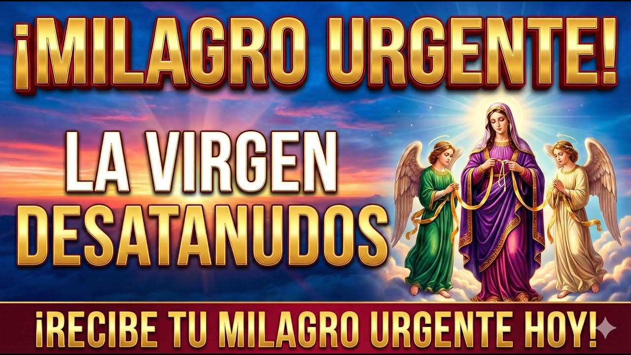 ¡MILAGRO EN 24 HORAS! 🙌 Rosario a la Virgen Desatadora de Nudos para Abrir Caminos de Prosperidad