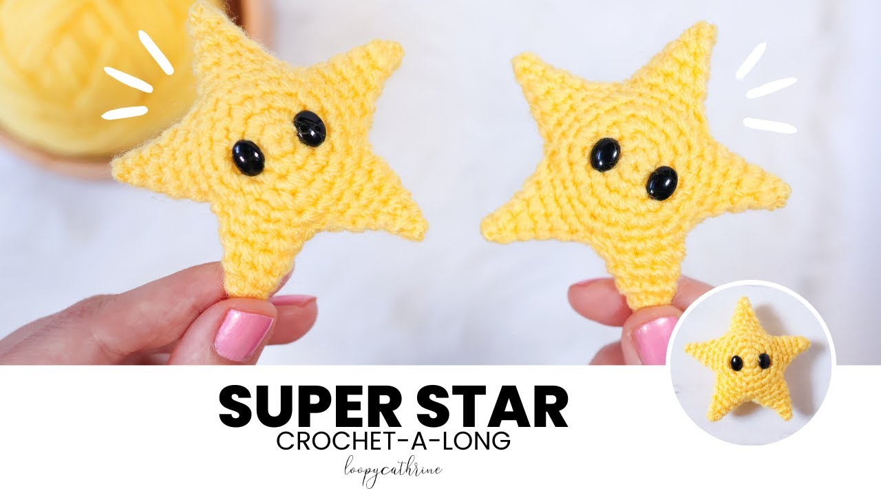 Super Star Amigurumi Pattern | Crochet-along