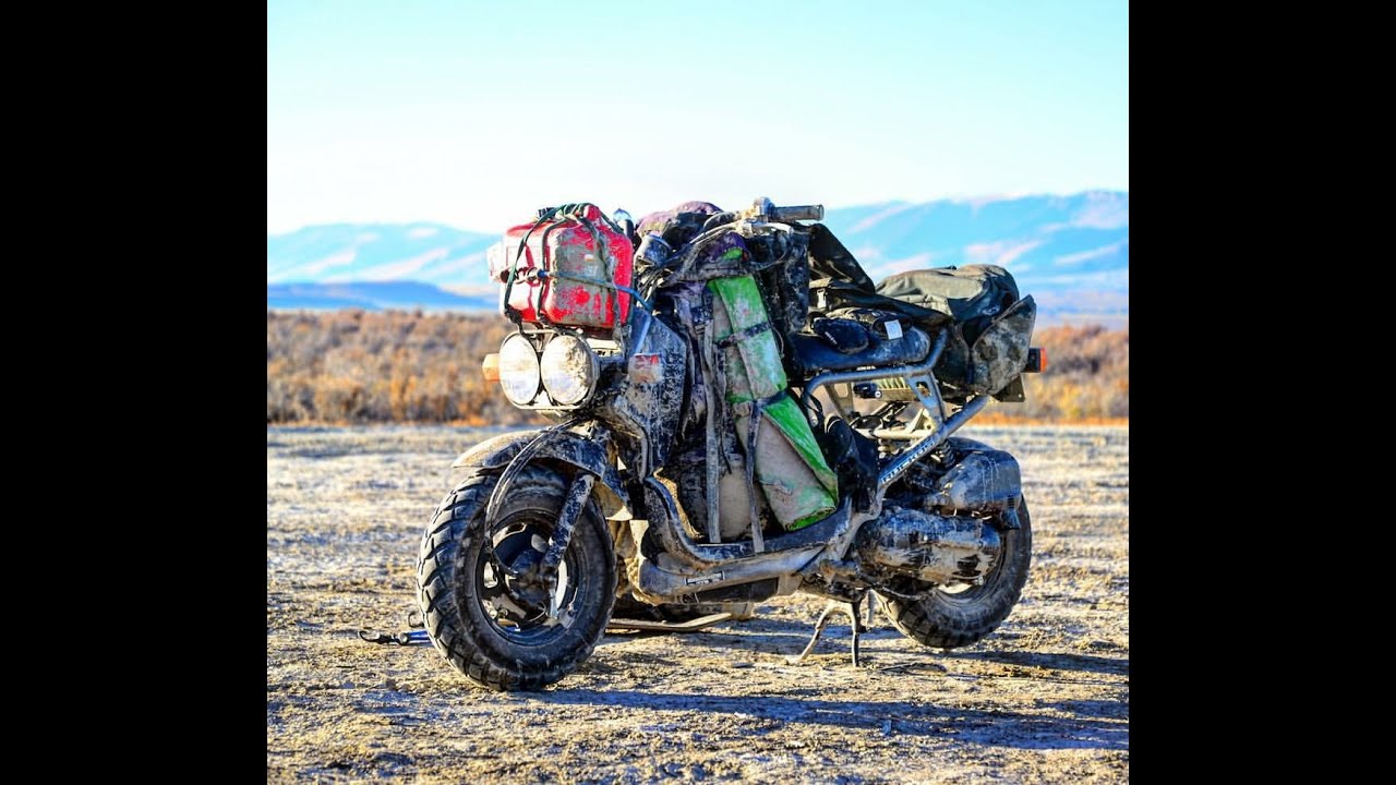 Honda Ruckus Scooter Touring in the Utah Desert; Sun Tunnels, Devil's Playground, Ghost Towns