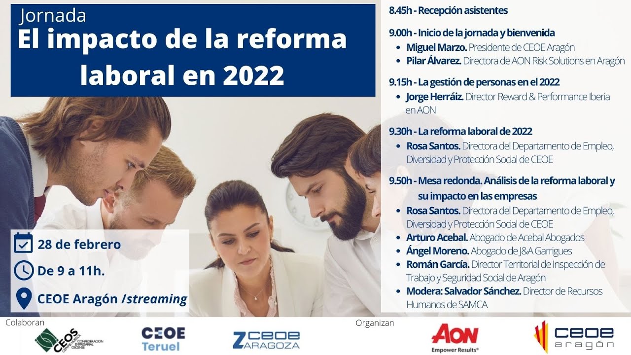 El impacto de la reforma laboral en 2022