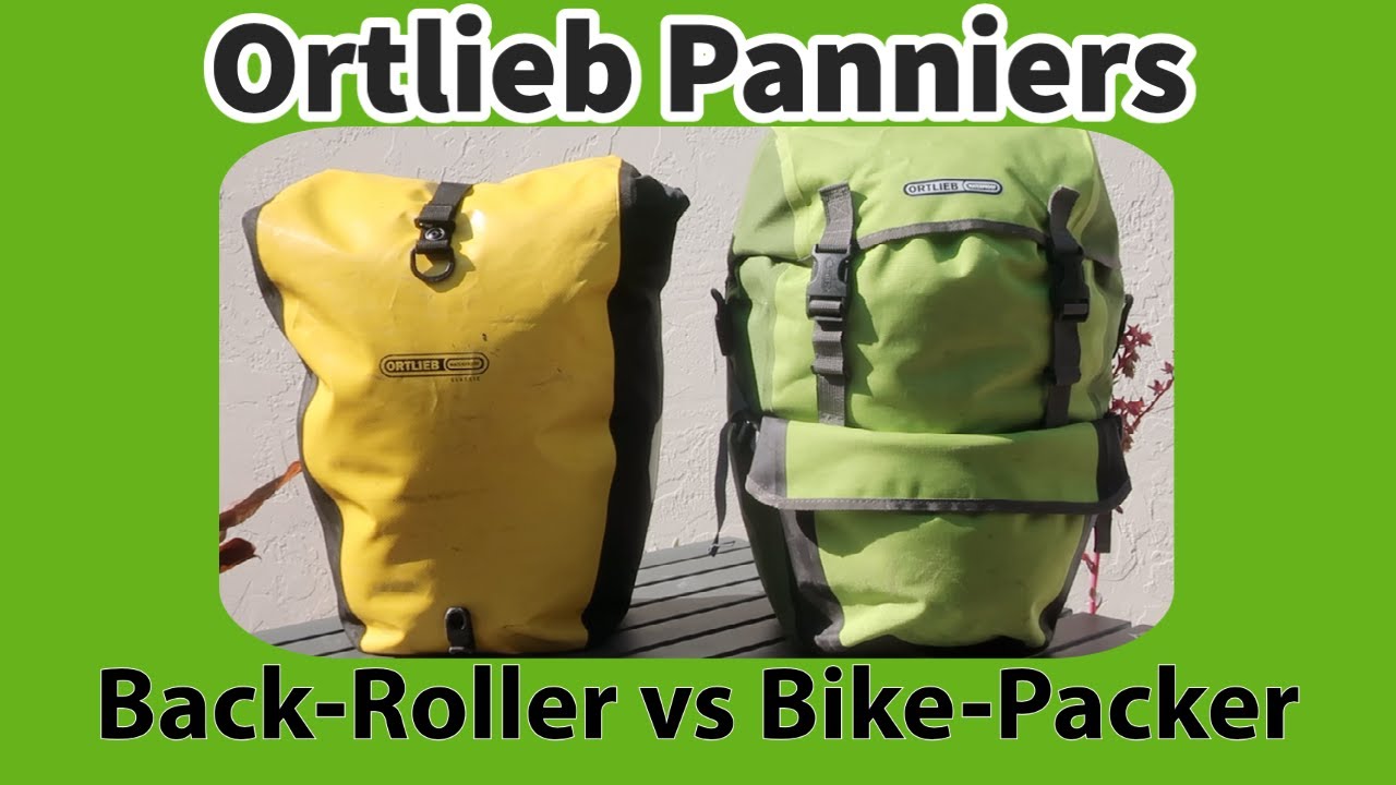 Ortlieb Panniers - Back Roller vs Bike Packer Plus