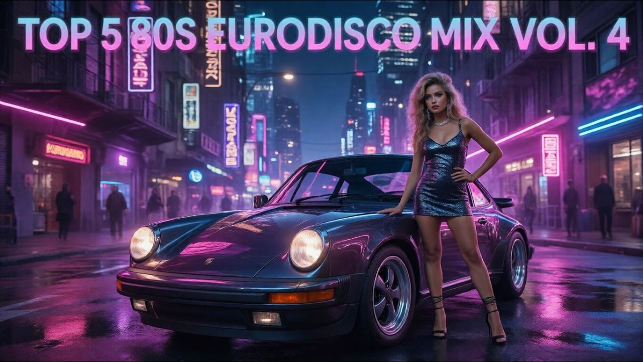 TOP 5 80s Eurodisco Mix Vol 4 Modern Talking Style Synthpop