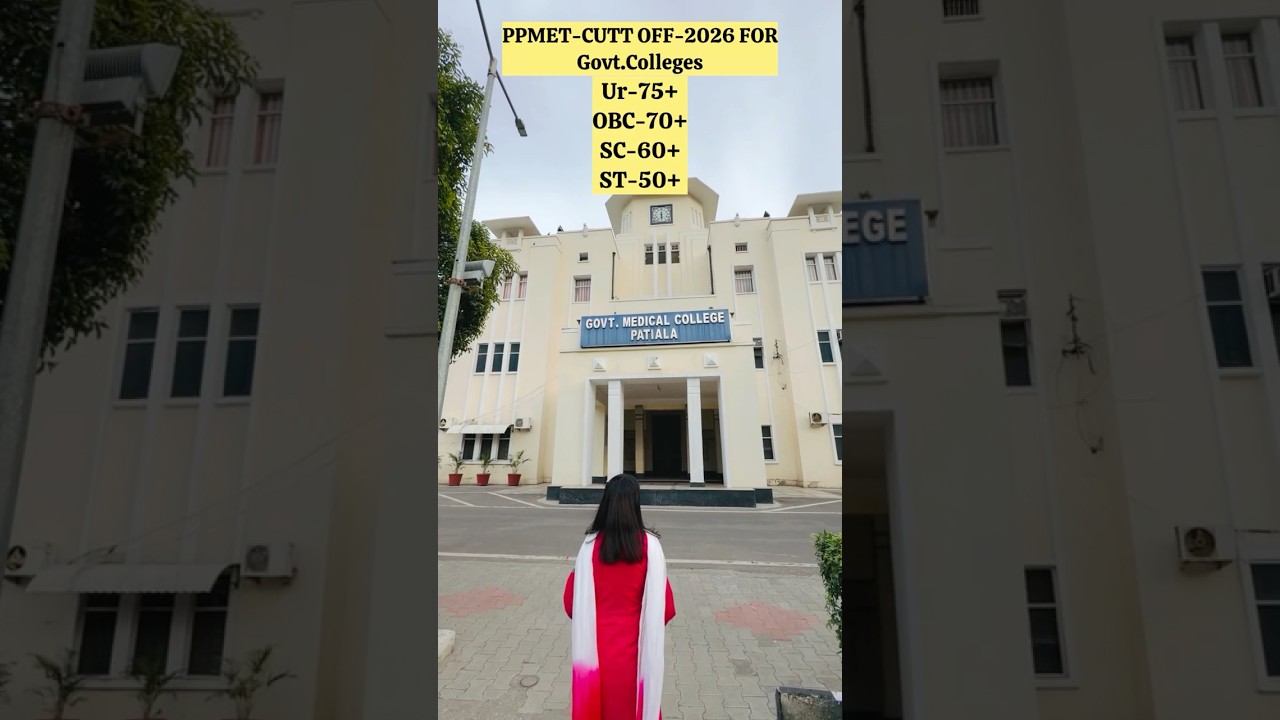 Safe Score to get admission in govt.colleges of nursing&hellip;.#ppmet #2026#newupdate#result