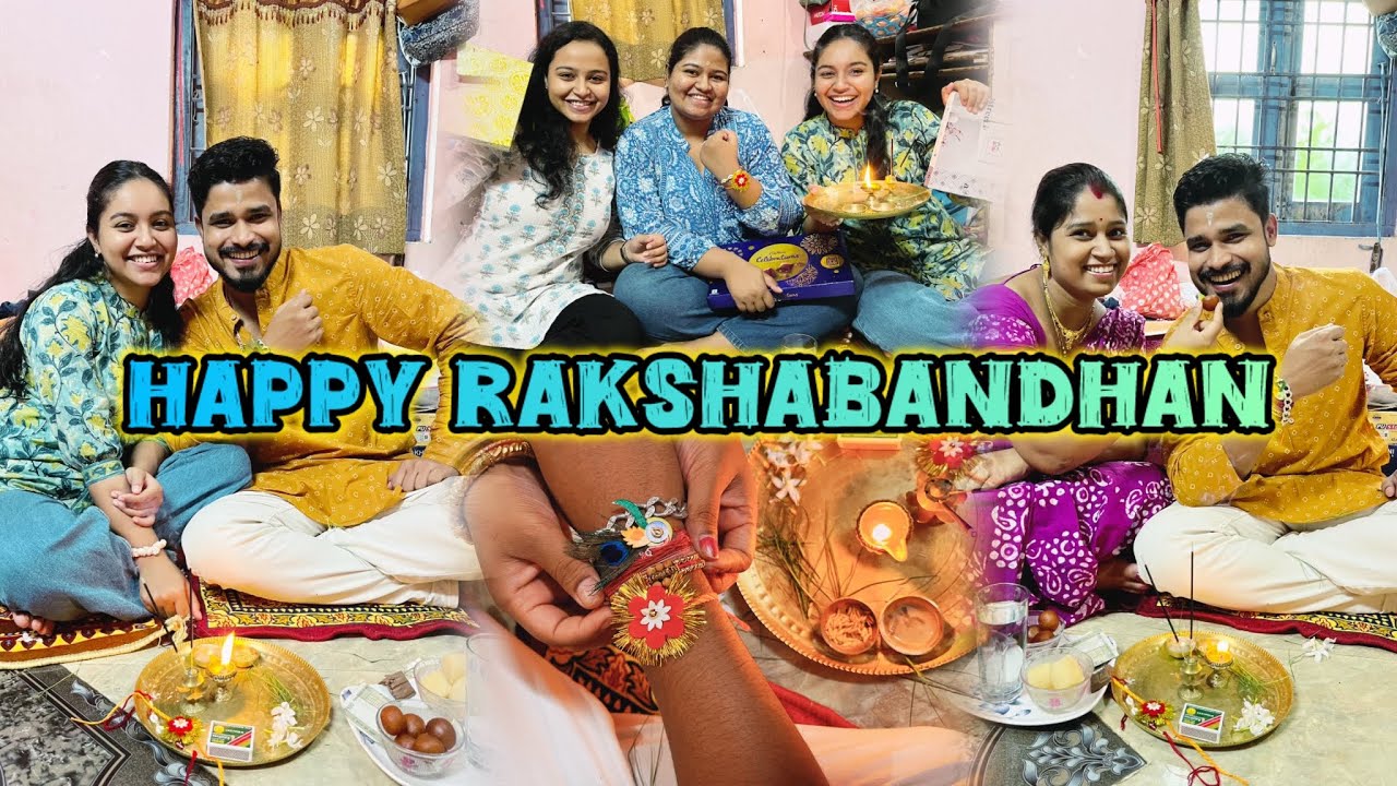 Happy Rakshabandhan 😍 | sab bhai behen milke Kia rakhi celebrate | shriraj vlogs