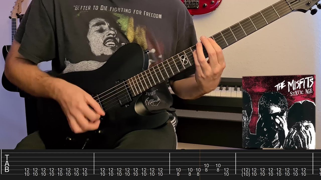 The Misfits - Bullet (Guitar Cover + Screentabs)