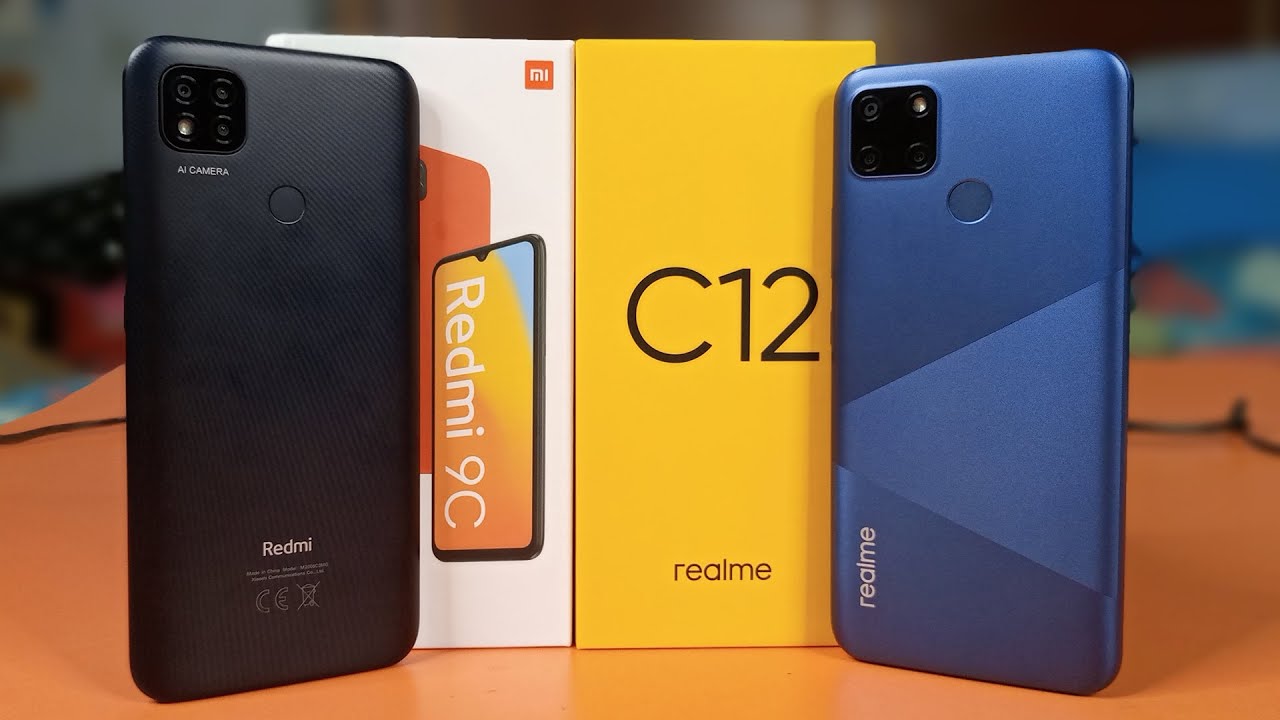 Realme C12 VS Redmi 9C | Comparison & Speed Test