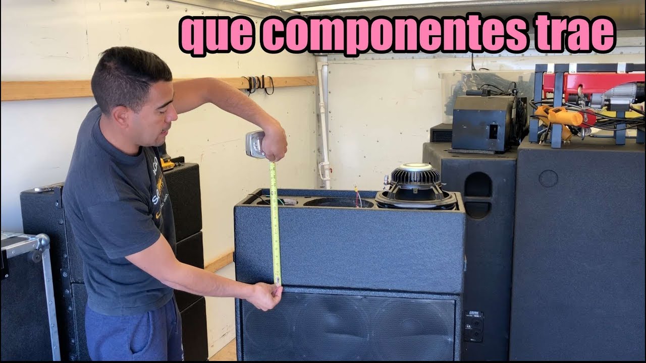 medidas para las bocinas EMINENCE