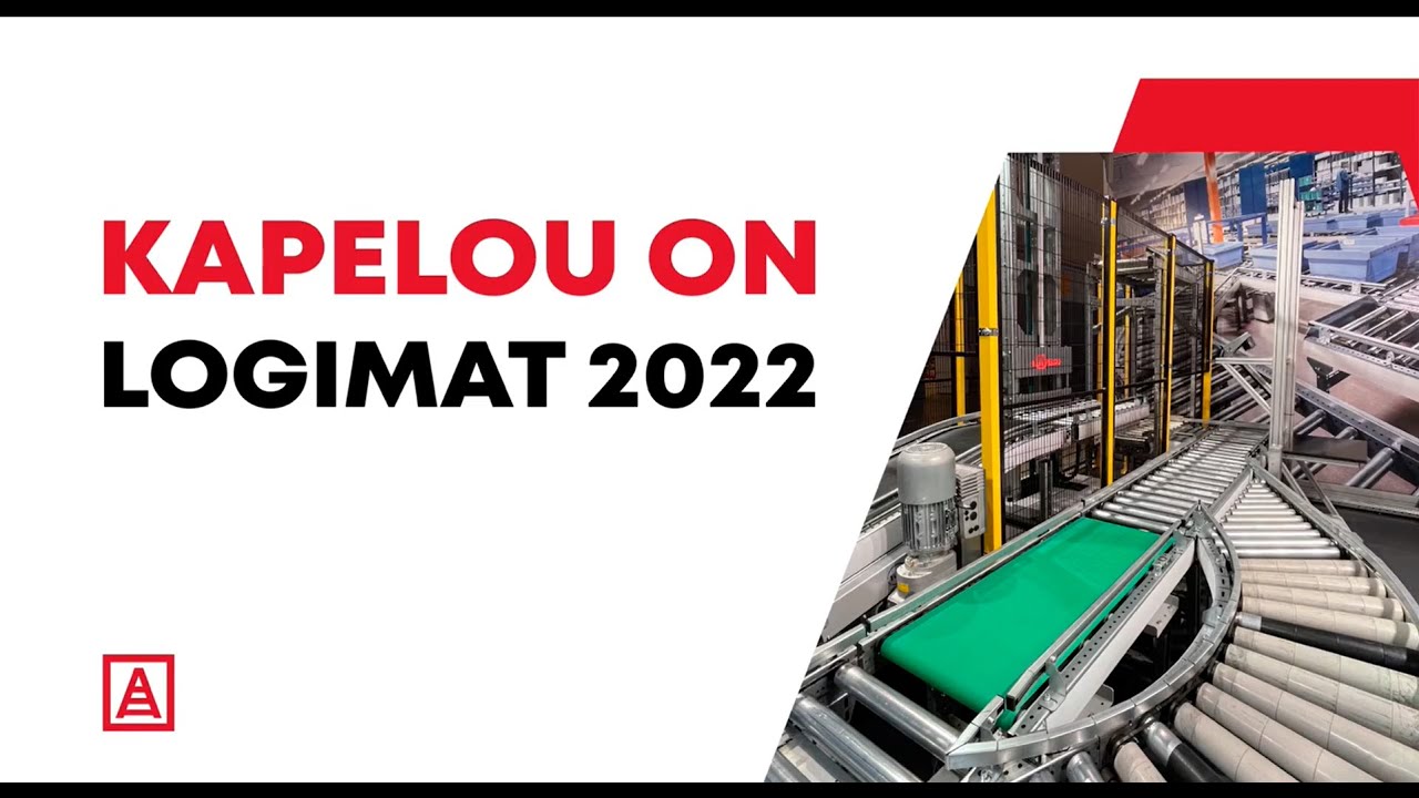 KAPELOU at the intralogistics trade fair LogiMAT 2022 / Презентація обладнання для складу