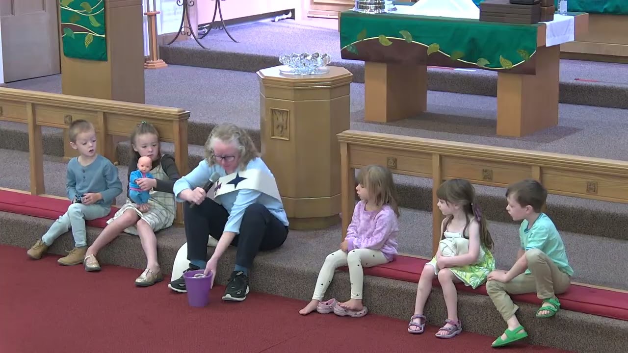 Children's Sermon: Storytime and Shells, 9/7/25