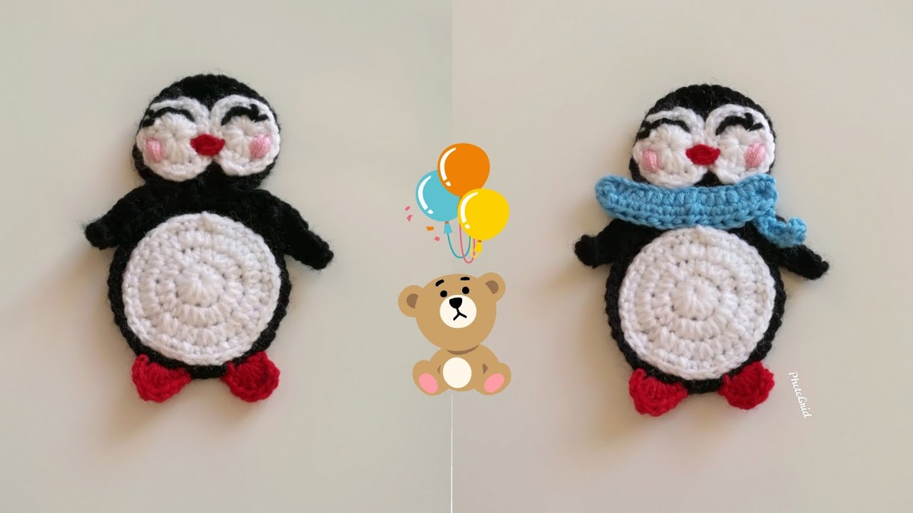 🐧Örgü Figür Modelleri/Örgü Figür yapımı/Penguen Örelim/Figürlü Örgü Modelleri🐧