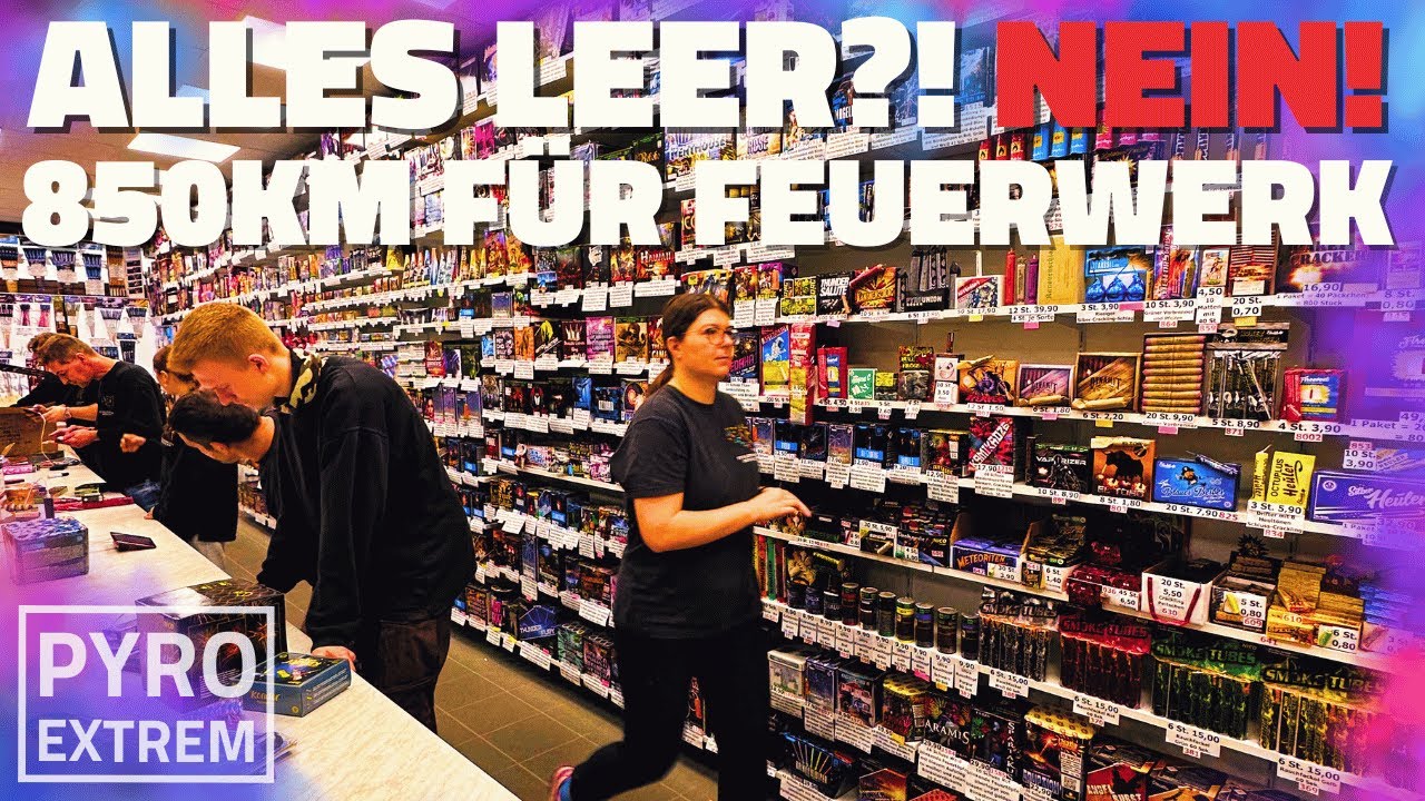 SILVESTER FEUERWERK EINKAUFSTOUR 2.0 🧨🛒 PyroExtrem