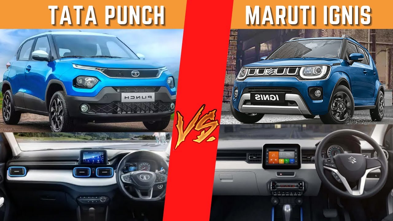 Tata Punch VS Maruti Ignis -Tata का एक Punch और Mauti Ignis चारो खाने चीत | Punch या Ignis कोनसी ले