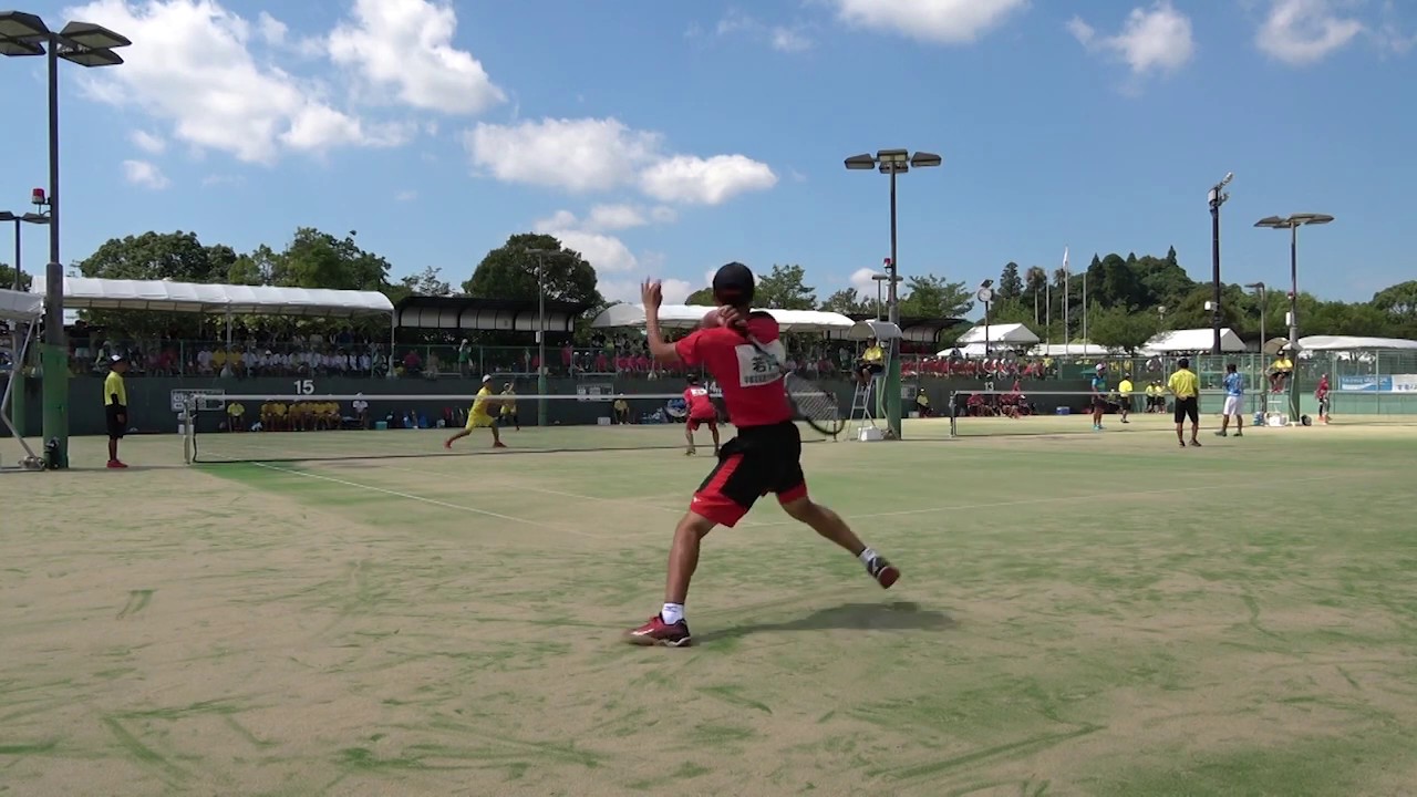 2019年IH ソフトテニス 男子 団体 2回戦 宇都宮短大附（栃木）vs 浜松商（静岡）