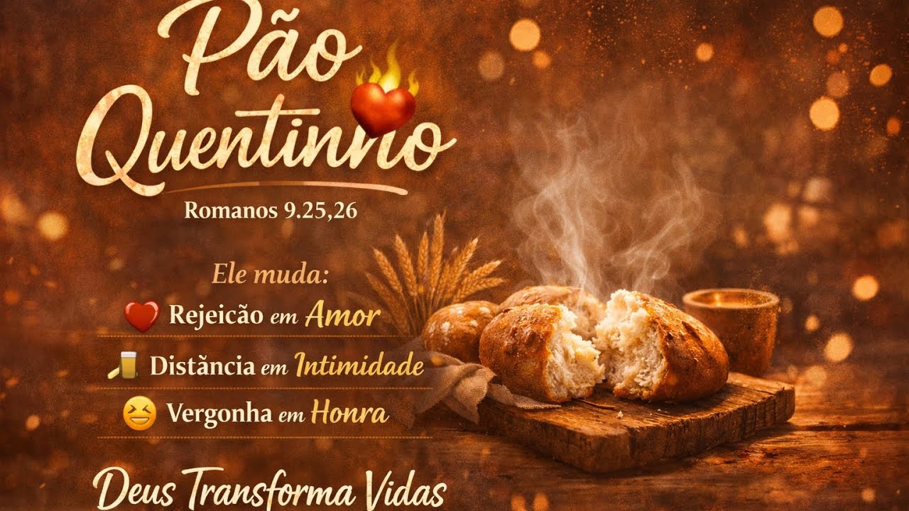 Deus é especialista em transformação.