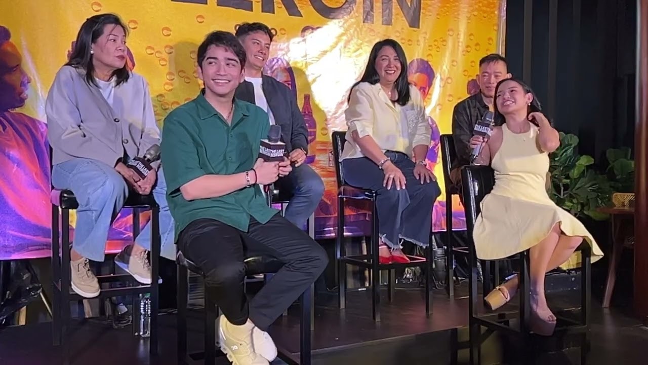THE LAST BEERGIN mediacon w/ JC Santos, Zaijan Jaranilla, Xyriel Manabat, Cherry Pie Picache