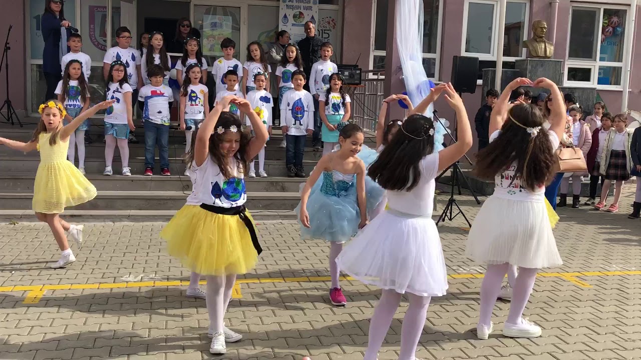 Çanakkale Mustafa Kemal İlkokulu 3/B sınıfı Dünya Su Günü etkinliği