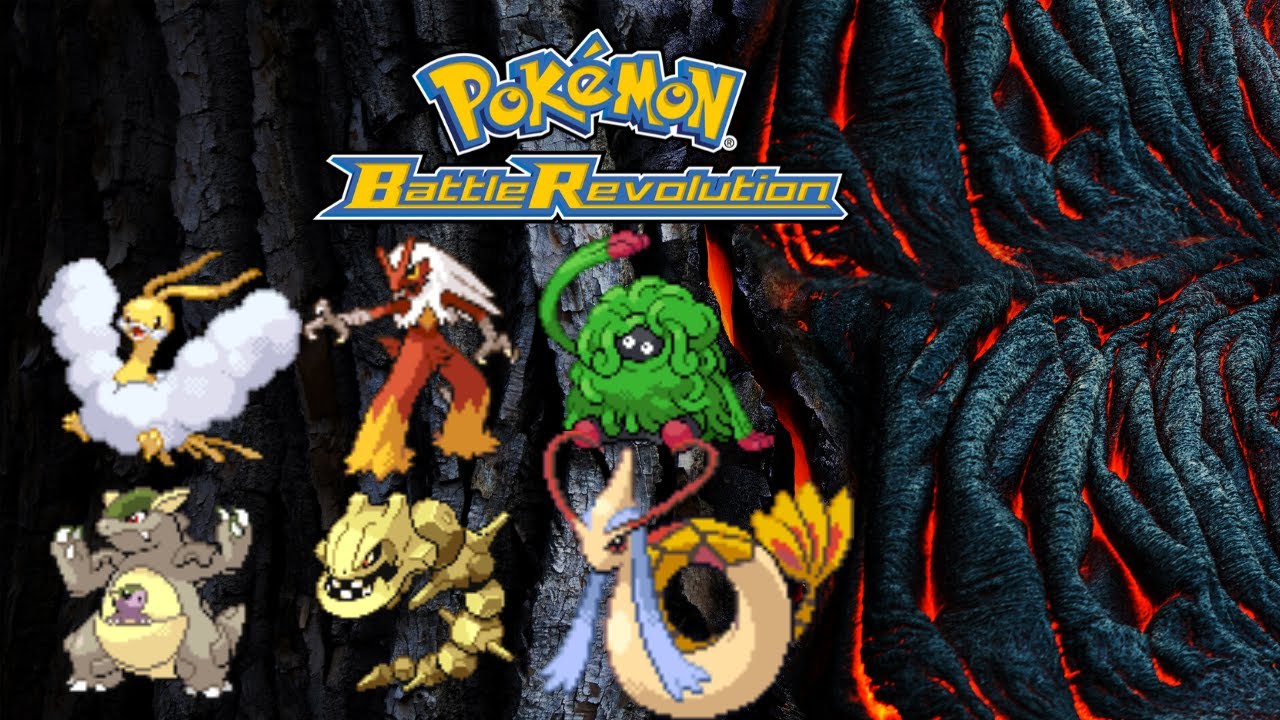 Pokemon Battle Revolution - Magma Colosseum - UU 2nd Team