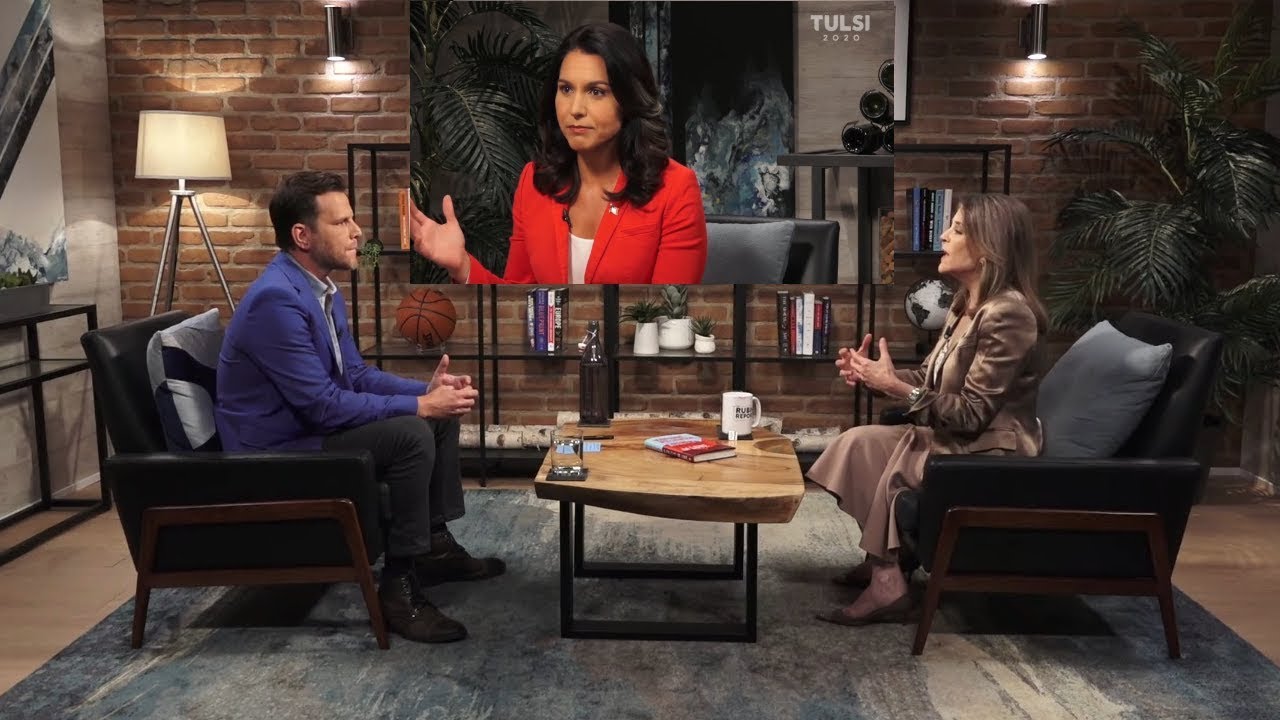 WATCH: Tulsi Gabbard Vs Marianne Williamson On Dave Rubin's Rubin Report