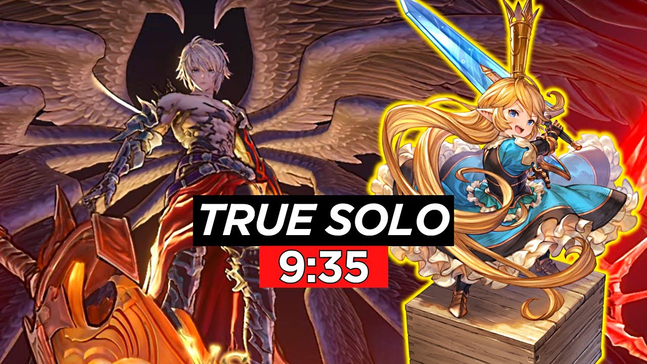 Луцилий побеждён Шарлоттой в одиночку менее чем за 10 минут (без ИИ) | Granblue Fantasy: Relink