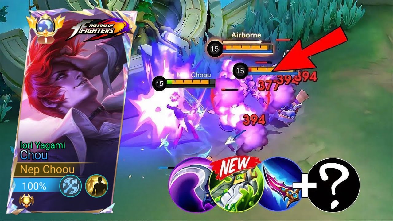 WHEN TOP GLOBAL CHOU ABUSE THIS NEW 1 HIT BRUST BUILD🔥| MLBB