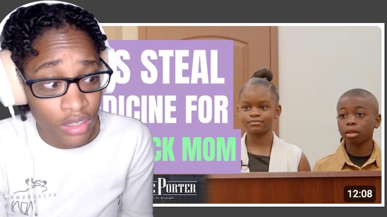 Kids Steal Medicine From Thier Sick Mom| Judge Porter Reaction
