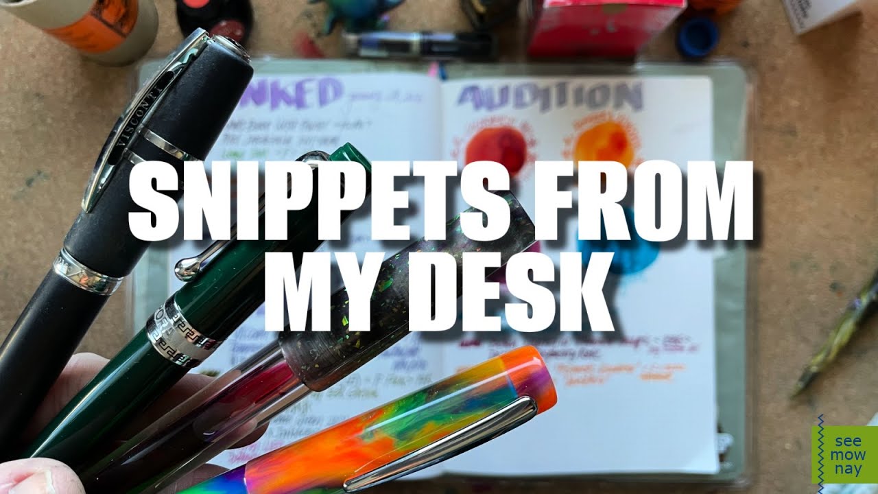 SMFD 113: Choosing Pens and Inks for February. I'm in a pickle.