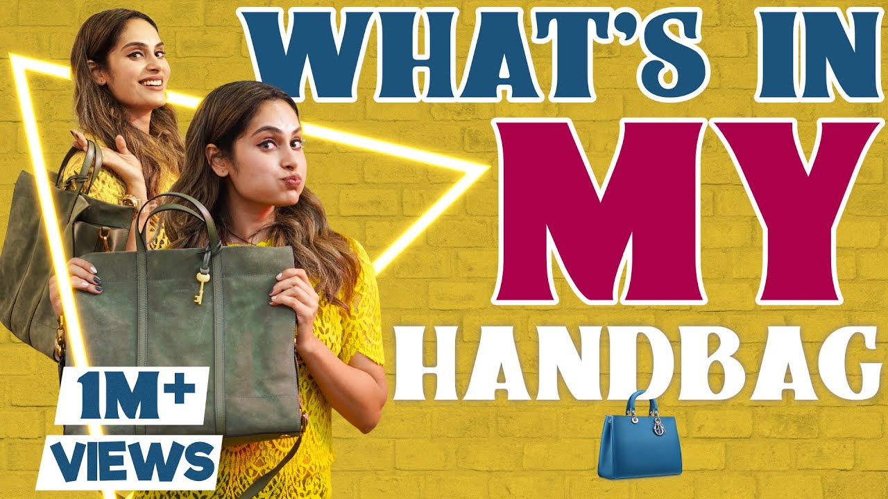 What's in My HandBag ft. Shrutika Arjun ❤️ 💼 | Lifestyle 🤓| Hand Bag Secrets 😉