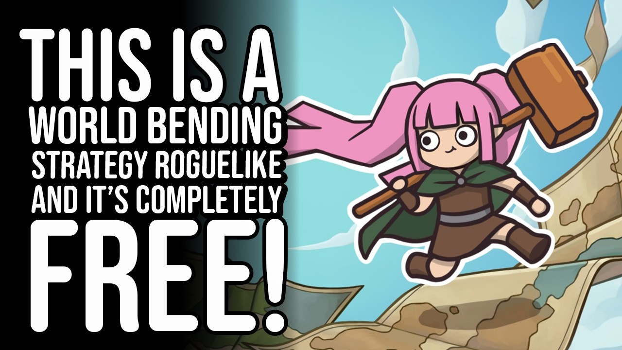 I FOLDED THE WORLD like PAPER in this Unique FREE Roguelike! - Cartapli