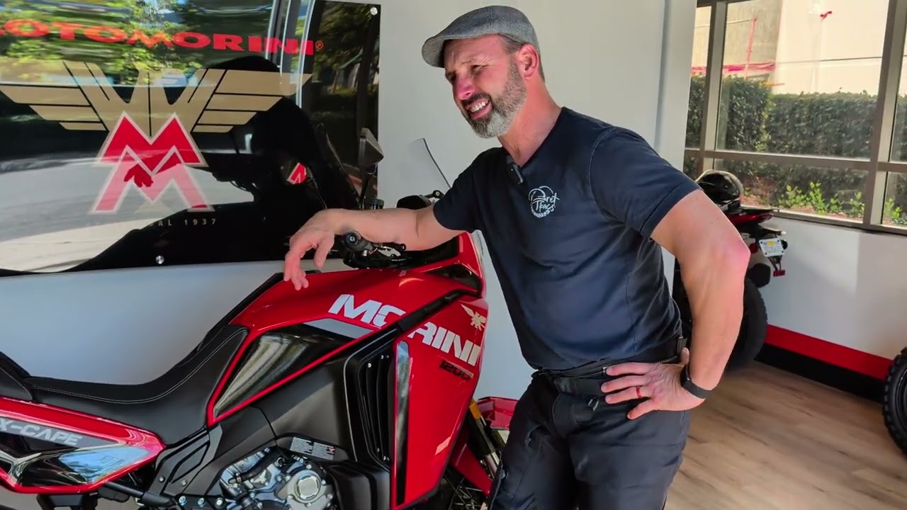 Moto Morini adventure motorcycles