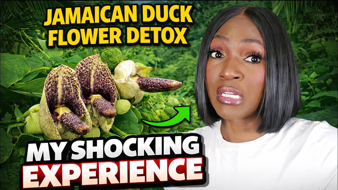 The Jamaican Duck Flower Detox Almost Took Me Out 😳 (True Story)