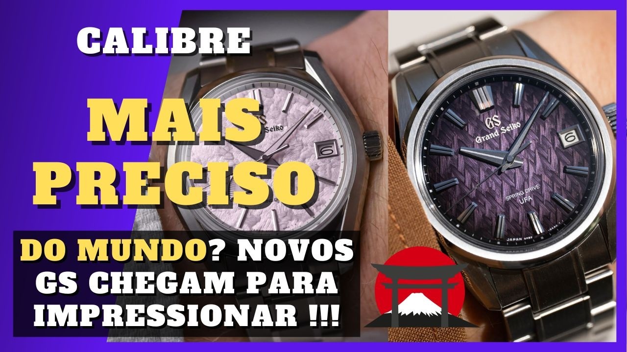 com precisão NUNCA VISTA, novos GRAND SEIKO focam em acabamentos OUSADOS!!! SBGA413, SLGB005 [179]