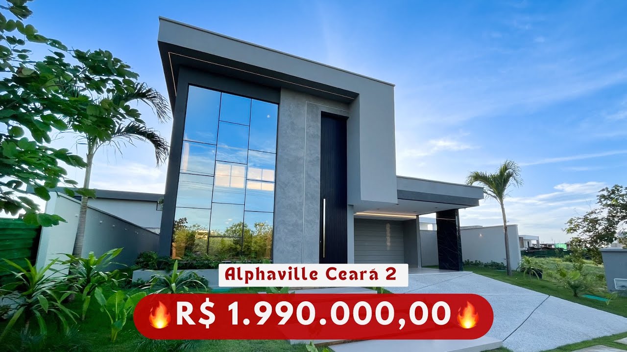 Casa Térrea em Terreno com 472m2 | Alphaville Ceará - Cidade Alpha Eusébio