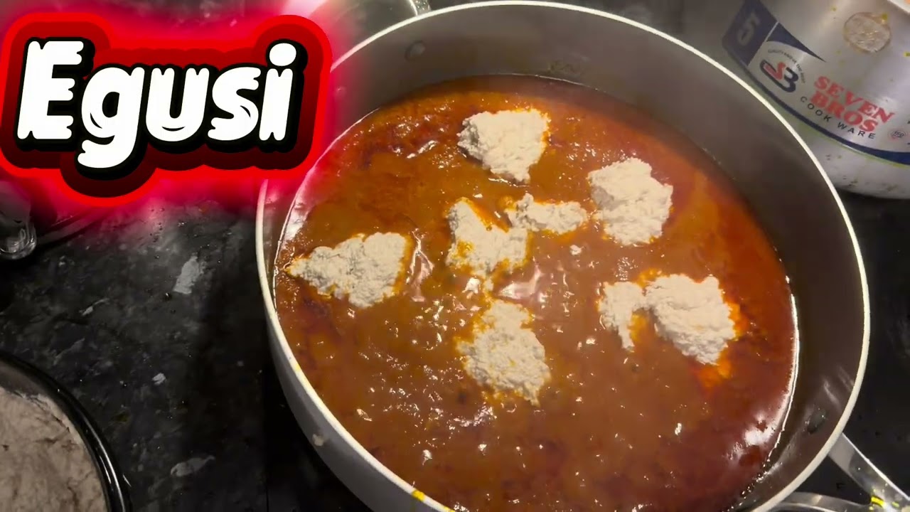 How to cook Egusi in 1 minute